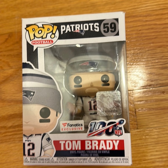 Tom Brady, POP collectible Patriots #59 figurine - Picture 1 of 6